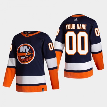 Miesten NHL New York Islanders Pelipaita Custom 2020-2021 Reverse Retro Authentic